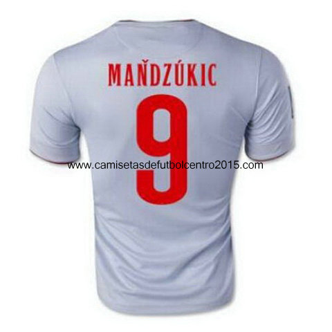 Camiseta Mandzukic del Atletico de Madrid Segunda 2014-2015 baratas